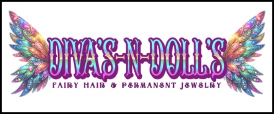 Divas N Dolls logo.