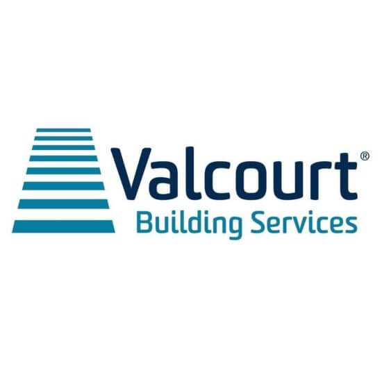 Valcourt Building Services Logo.